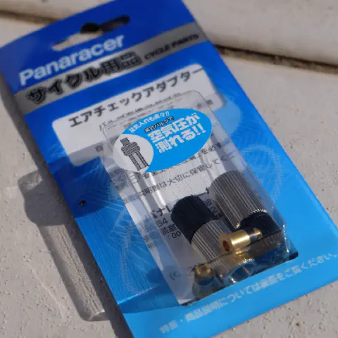 Panaracer エアチェックアダプター パッケージ