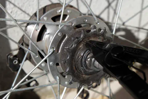 Bikke ギヤ比変更(小ギヤ交換) featured image