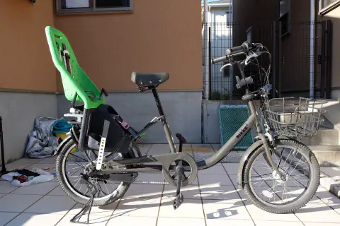 小ギヤ交換後のBikke