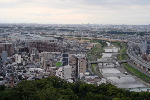 秀望台からの眺め