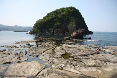 カエル島と磯遊びが楽しいファミリーキャンプ!今子浦キャンプ場 featured image