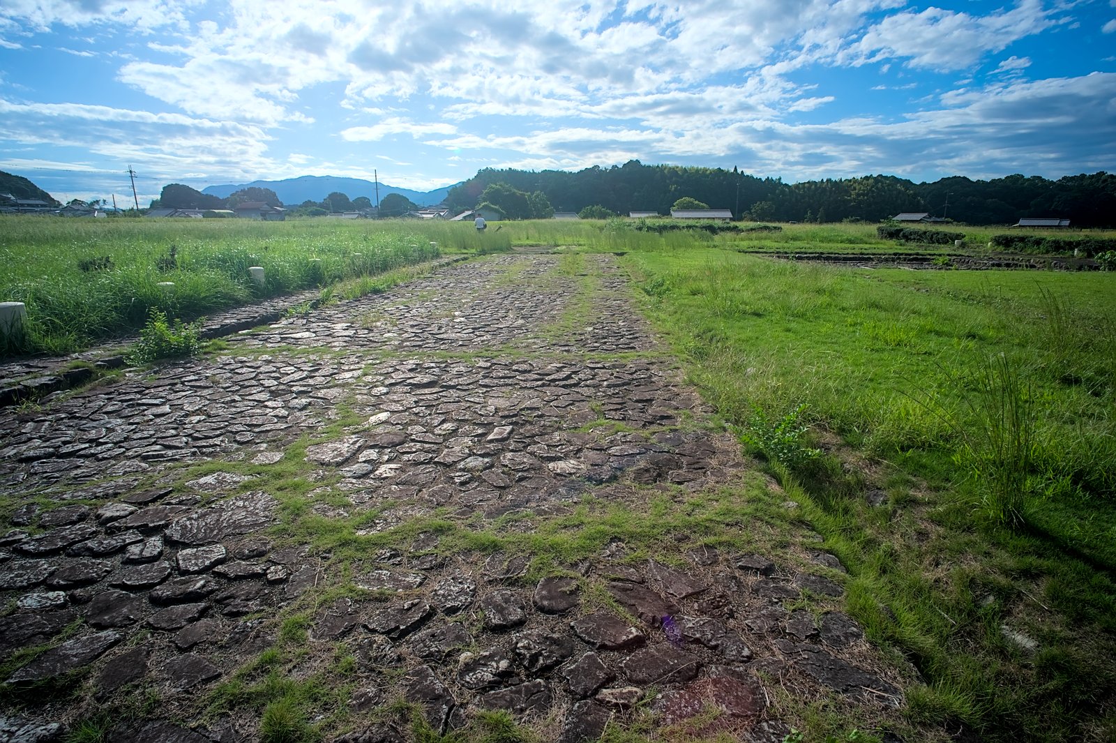 飛鳥宮跡の石畳