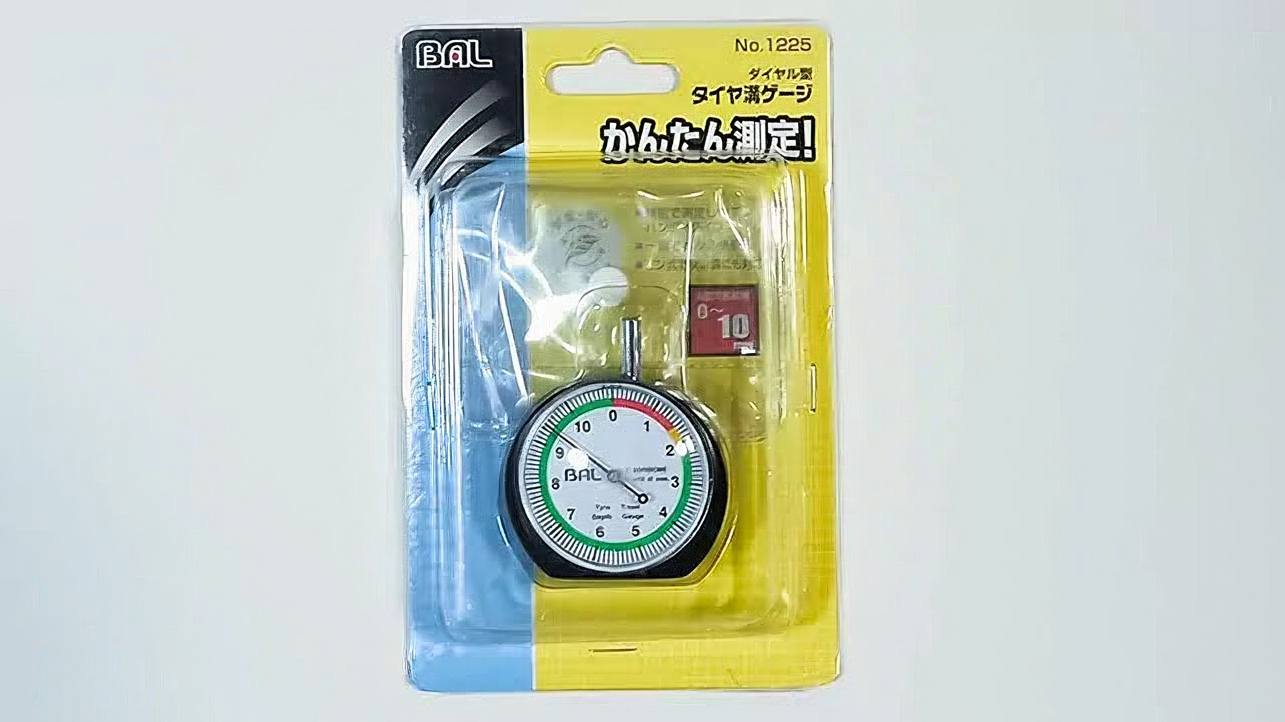 BAL（大橋産業）のタイヤ溝ゲージパッケージ